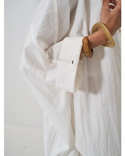 【YENN 2026 SPRING】ROUND FORM SHIRT - Champdelarose