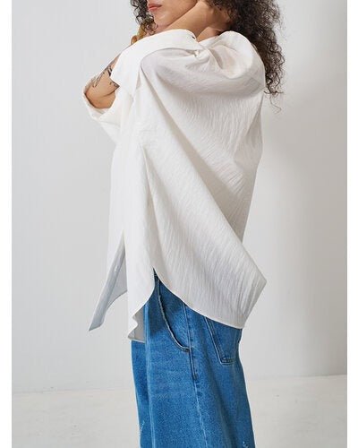 【YENN 2026 SPRING】ROUND FORM SHIRT - Champdelarose
