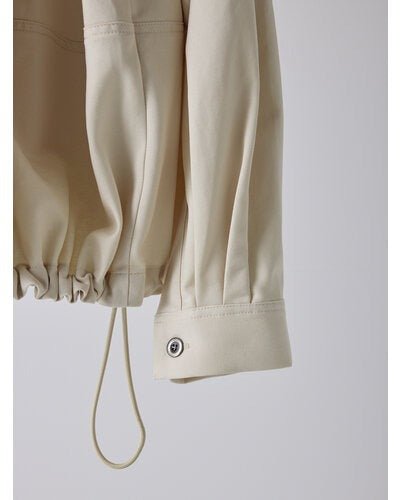 【YENN 2026 SPRING】ROUND VOLUME BLOUSON - Champdelarose