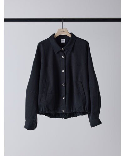 【YENN 2026 SPRING】ROUND VOLUME BLOUSON - Champdelarose