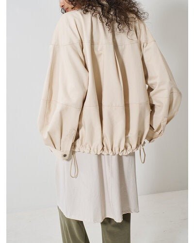【YENN 2026 SPRING】ROUND VOLUME BLOUSON - Champdelarose