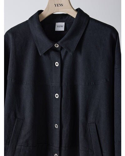 【YENN 2026 SPRING】ROUND VOLUME BLOUSON - Champdelarose