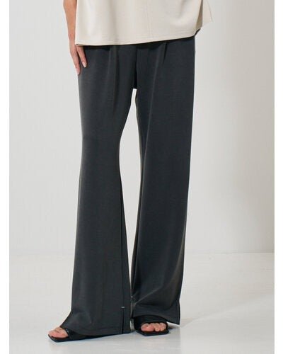 【YENN 2026 SPRING】SIDE SLIT SLACKS - Champdelarose