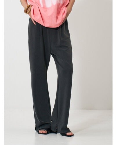 【YENN 2026 SPRING】SIDE SLIT SLACKS - Champdelarose