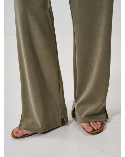 【YENN 2026 SPRING】SIDE SLIT SLACKS - Champdelarose