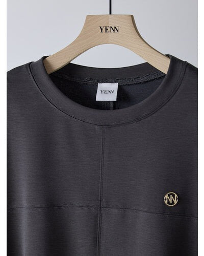 【YENN 2026 SPRING】STITCH WORK TEE - Champdelarose