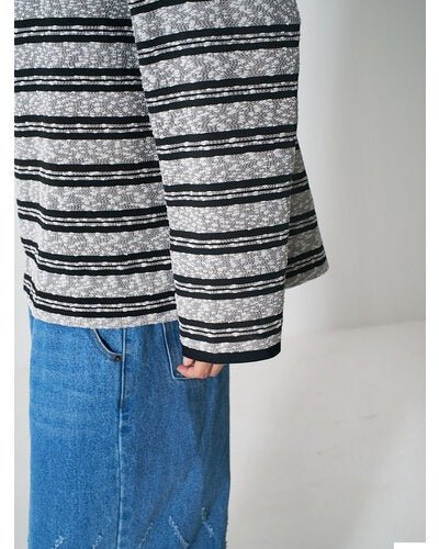 【YENN 2026 SPRING】STP LONG TEE BLOUSE - Champdelarose