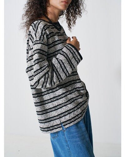 【YENN 2026 SPRING】STP LONG TEE BLOUSE - Champdelarose