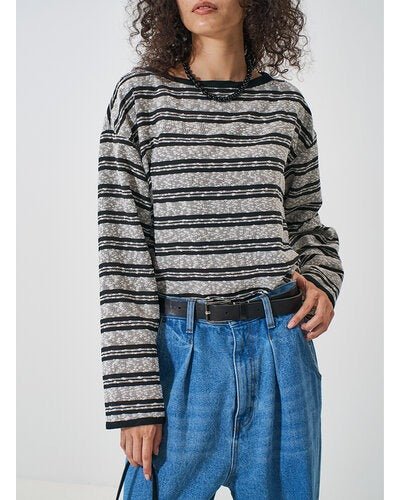 【YENN 2026 SPRING】STP LONG TEE BLOUSE - Champdelarose