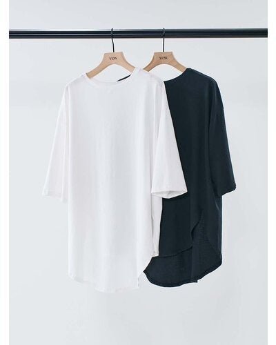 【YENN 2026 SPRING】TWIST HEM TEE - Champdelarose