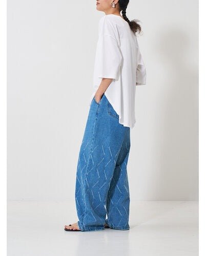 【YENN 2026 SPRING】TWIST HEM TEE - Champdelarose