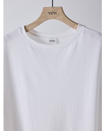 【YENN 2026 SPRING】TWIST HEM TEE - Champdelarose