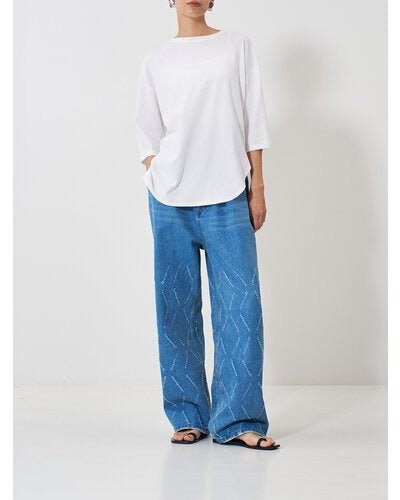 【YENN 2026 SPRING】TWIST HEM TEE - Champdelarose