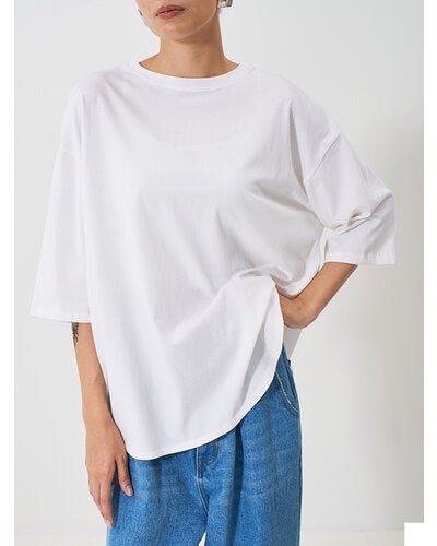 【YENN 2026 SPRING】TWIST HEM TEE - Champdelarose