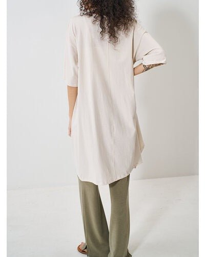 【YENN 2026 SPRING】TWIST TUNIC TEE - Champdelarose
