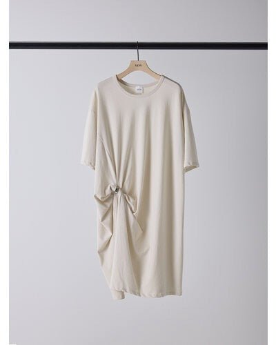 【YENN 2026 SPRING】TWIST TUNIC TEE - Champdelarose