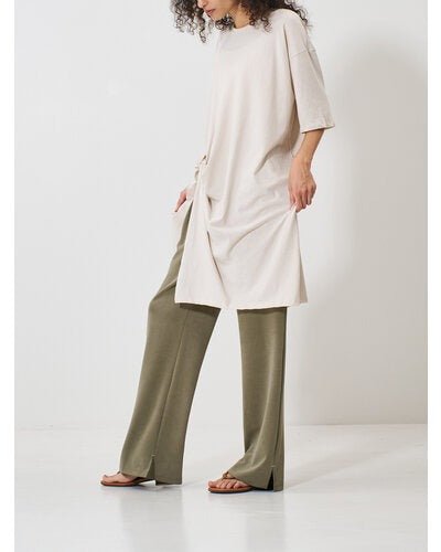 【YENN 2026 SPRING】TWIST TUNIC TEE - Champdelarose