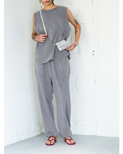 【YENN 2026 SUMMER COLLECTION】ACID DYE SWEAT PO - Champdelarose