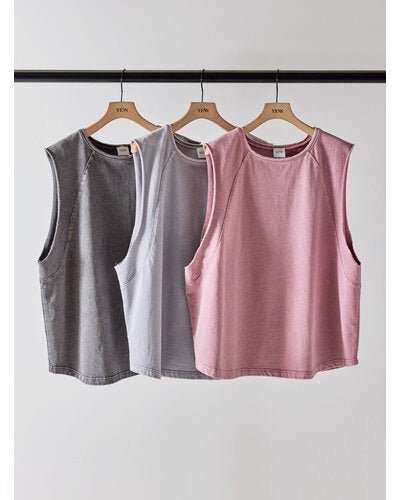 【YENN 2026 SUMMER COLLECTION】ACID DYE SWEAT PO - Champdelarose