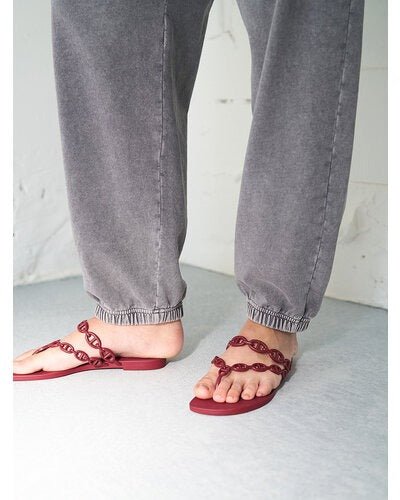 【YENN 2026 SUMMER COLLECTION】ACID DYE SWEATPANTS - Champdelarose