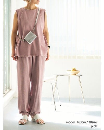 【YENN 2026 SUMMER COLLECTION】ACID DYE SWEATPANTS - Champdelarose