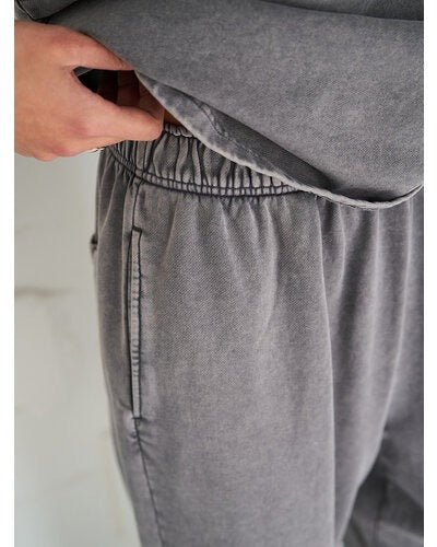 【YENN 2026 SUMMER COLLECTION】ACID DYE SWEATPANTS - Champdelarose