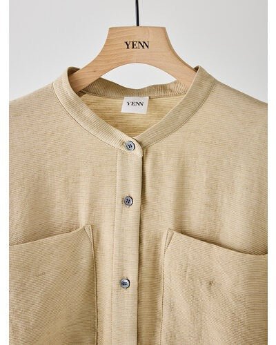 【YENN 2026 SUMMER COLLECTION】BIG POCKET SHIRT - Champdelarose