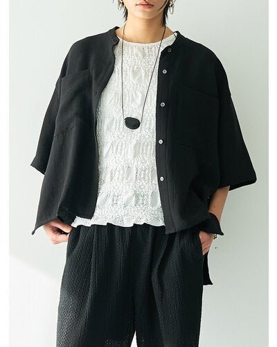 【YENN 2026 SUMMER COLLECTION】BIG POCKET SHIRT - Champdelarose