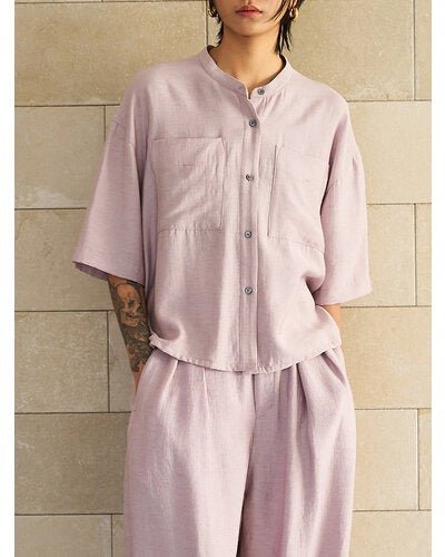【YENN 2026 SUMMER COLLECTION】BIG POCKET SHIRT - Champdelarose