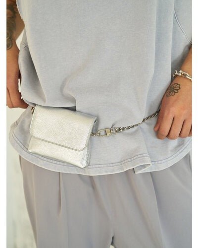 【YENN 2026 SUMMER COLLECTION】CHAIN BELT POUCH - Champdelarose
