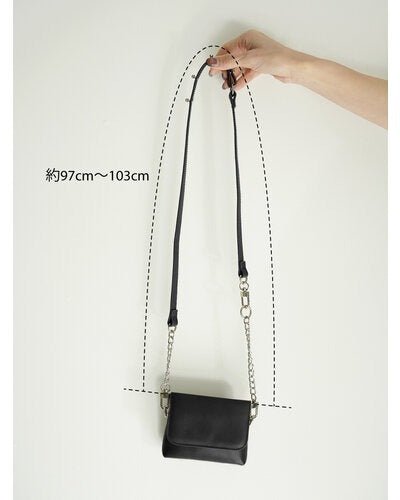 【YENN 2026 SUMMER COLLECTION】CHAIN BELT POUCH - Champdelarose