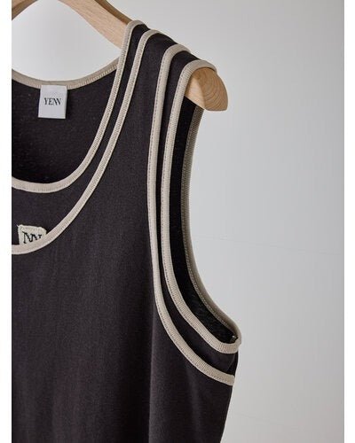 【YENN 2026 SUMMER COLLECTION】COLOR LAYERED TANK - Champdelarose