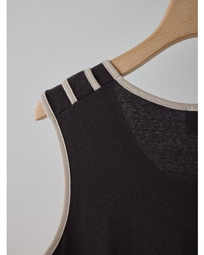 【YENN 2026 SUMMER COLLECTION】COLOR LAYERED TANK - Champdelarose