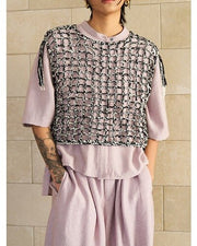 【YENN 2026 SUMMER COLLECTION】CROCHET MESH TOPS - Champdelarose