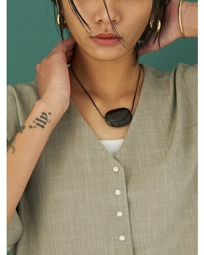 【YENN 2026 SUMMER COLLECTION】FLATBEANS STONE NL - Champdelarose