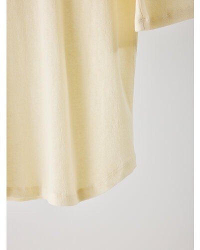【YENN 2026 SUMMER COLLECTION】HENRY NECK TEE - Champdelarose