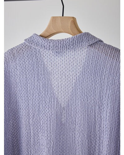 【YENN 2026 SUMMER COLLECTION】KEY NECK BLOUSE - Champdelarose