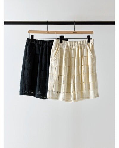 【YENN 2026 SUMMER COLLECTION】LACE BERMUDA PT - Champdelarose