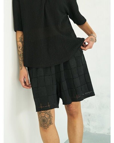 【YENN 2026 SUMMER COLLECTION】LACE BERMUDA PT - Champdelarose