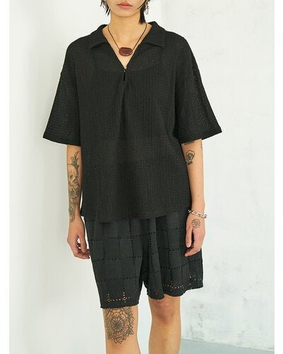 【YENN 2026 SUMMER COLLECTION】LACE BERMUDA PT - Champdelarose