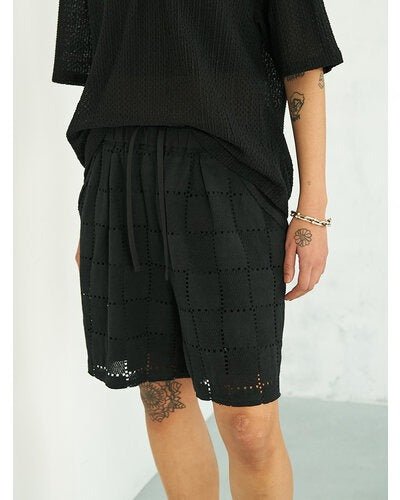 【YENN 2026 SUMMER COLLECTION】LACE BERMUDA PT - Champdelarose