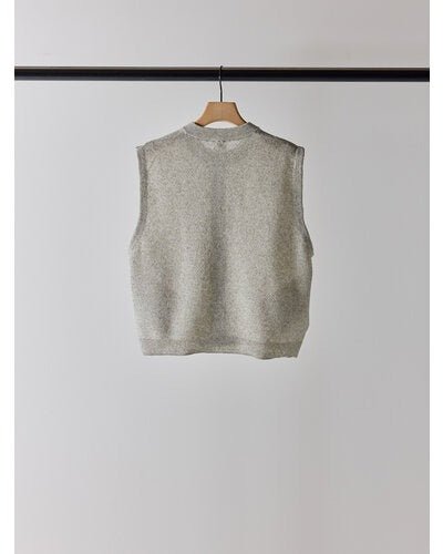 【YENN 2026 SUMMER COLLECTION】LINEN SHEER VEST - Champdelarose