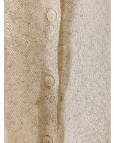 【YENN 2026 SUMMER COLLECTION】LINEN SHEER VEST - Champdelarose