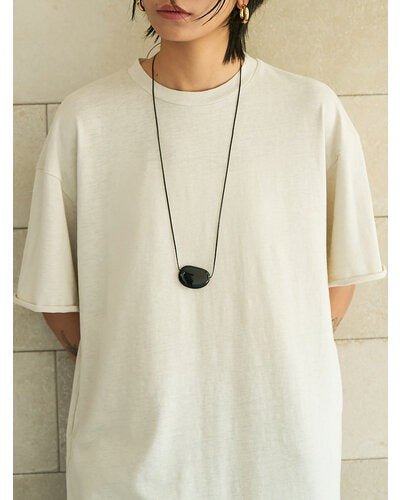 【YENN 2026 SUMMER COLLECTION】LINEN TOUCH T DRESS - Champdelarose