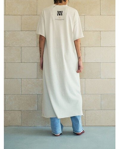 【YENN 2026 SUMMER COLLECTION】LINEN TOUCH T DRESS - Champdelarose