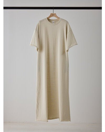 【YENN 2026 SUMMER COLLECTION】LINEN TOUCH T DRESS - Champdelarose