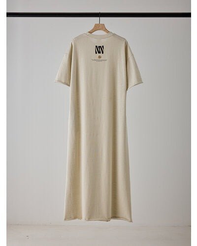 【YENN 2026 SUMMER COLLECTION】LINEN TOUCH T DRESS - Champdelarose