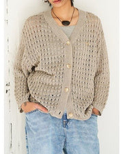 【YENN 2026 SUMMER COLLECTION】OPENWORK KNIT CD - Champdelarose