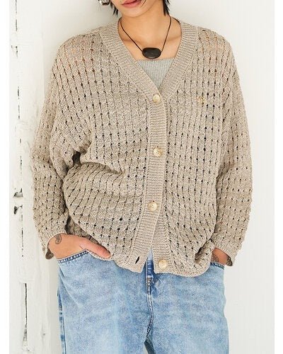 【YENN 2026 SUMMER COLLECTION】OPENWORK KNIT CD - Champdelarose