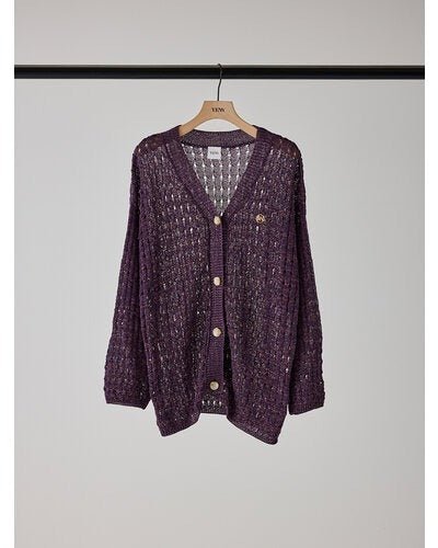 【YENN 2026 SUMMER COLLECTION】OPENWORK KNIT CD - Champdelarose